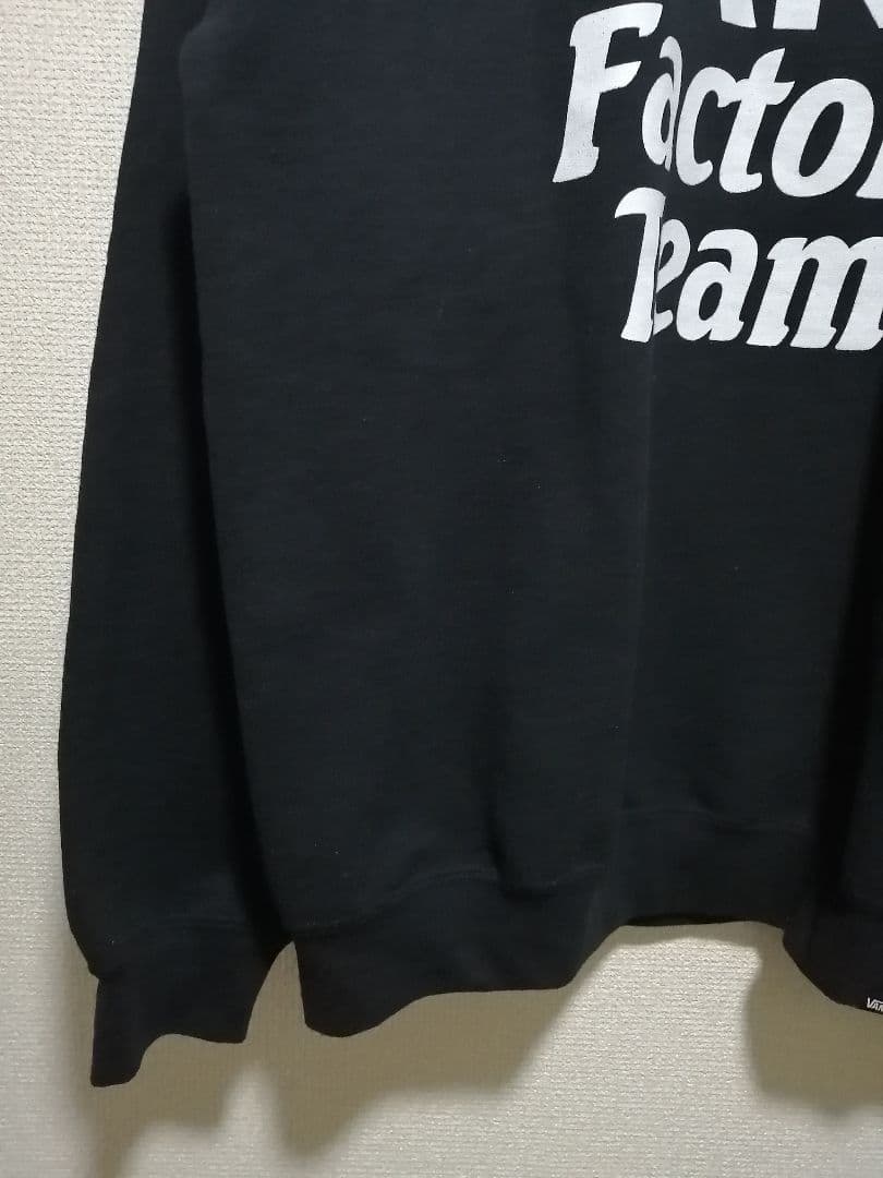 VANS Factory Team 黒色 スウェット Lサイズ トレーナー