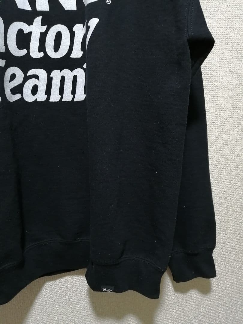 VANS Factory Team 黒色 スウェット Lサイズ トレーナー
