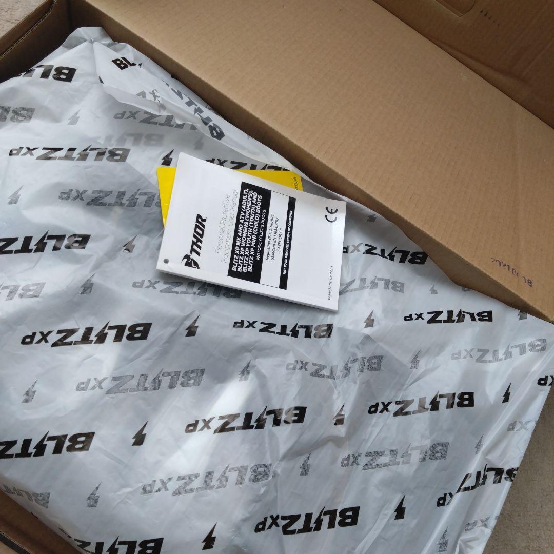 THOR　オフロードブーツ　バイク靴　バイクブーツ　メンズ