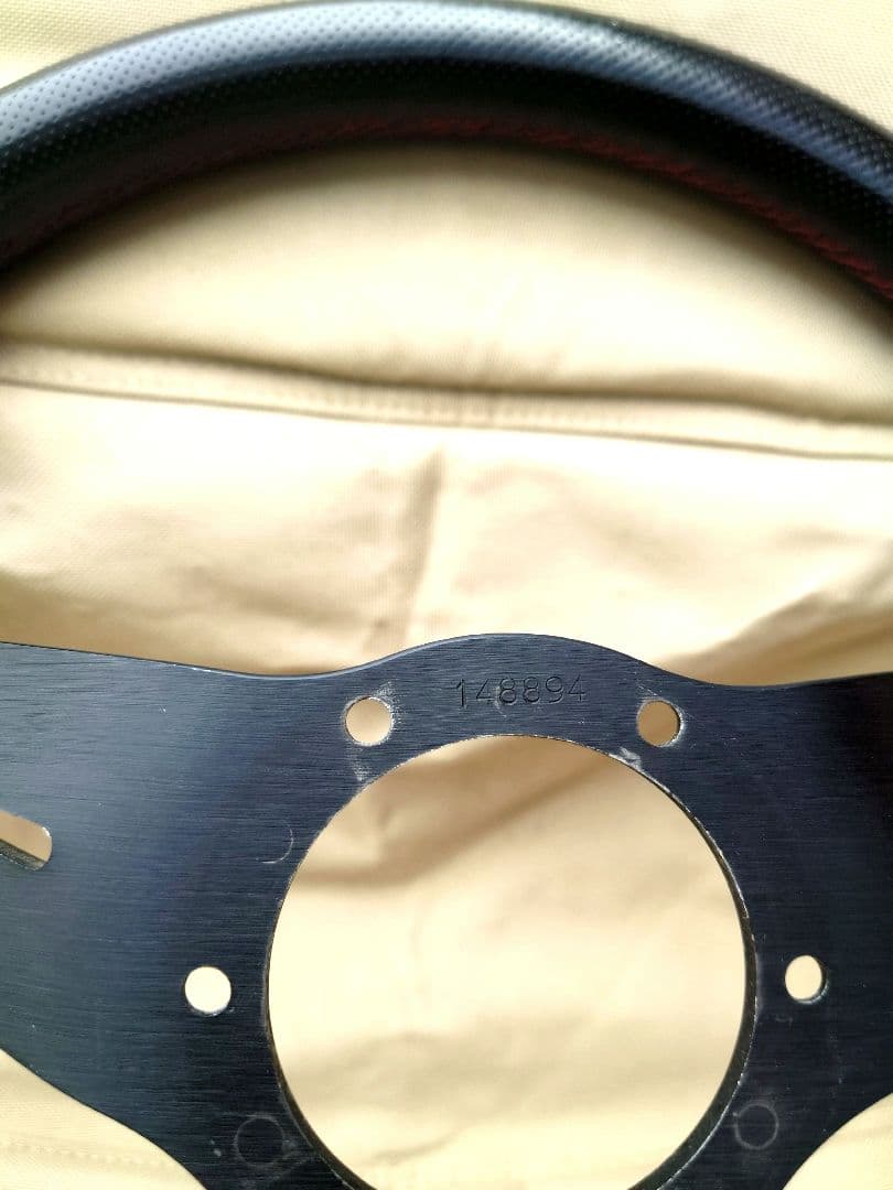 当時物 本物ナルディ ラリー 35Φ ディープコーン ステアリング FET刻印