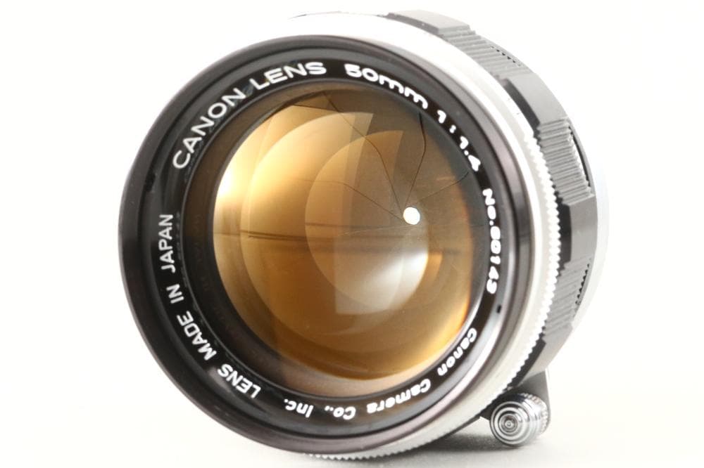 極上品 Canon キャノン 50mm F/1.4 Leica Lマウントレンズ