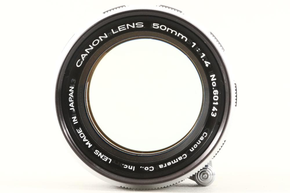 極上品 Canon キャノン 50mm F/1.4 Leica Lマウントレンズ