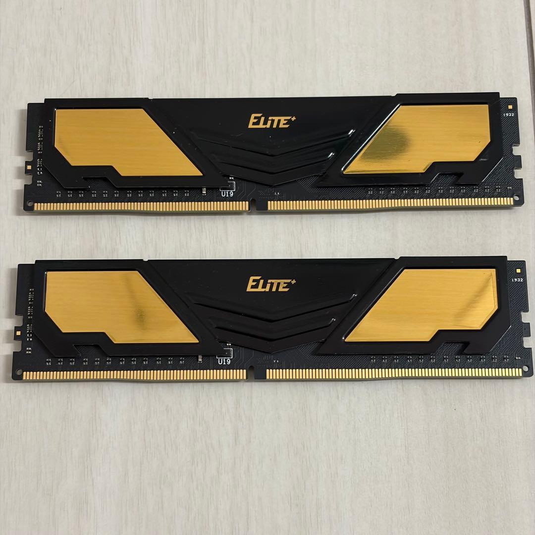 TEAM製メモリ 8GB×2 16GB DDR4 2666