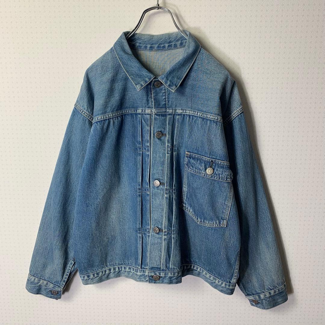 LENO ビッグトラッカージャケット 1st 日本製 デニム 赤耳 Tバック