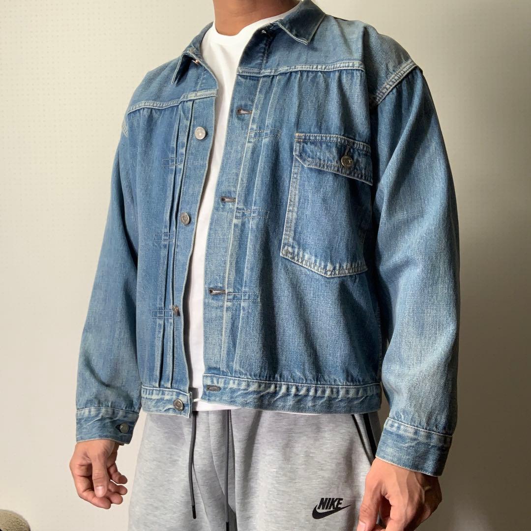 LENO ビッグトラッカージャケット 1st 日本製 デニム 赤耳 Tバック