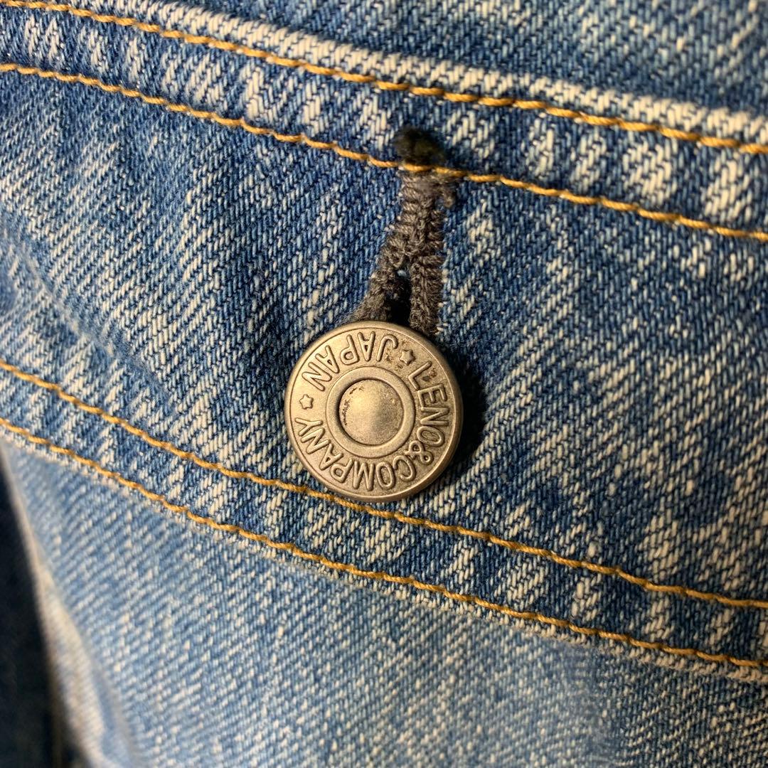 LENO ビッグトラッカージャケット 1st 日本製 デニム 赤耳 Tバック