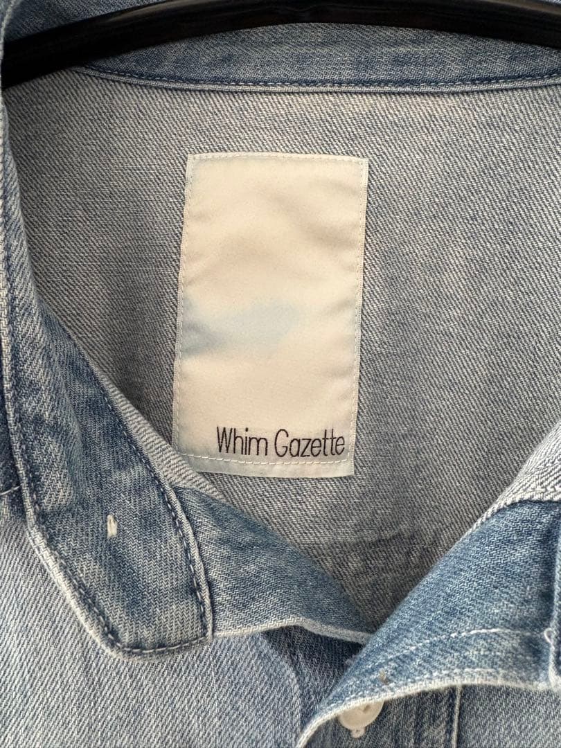 ウィムガゼット　デニムシャツ