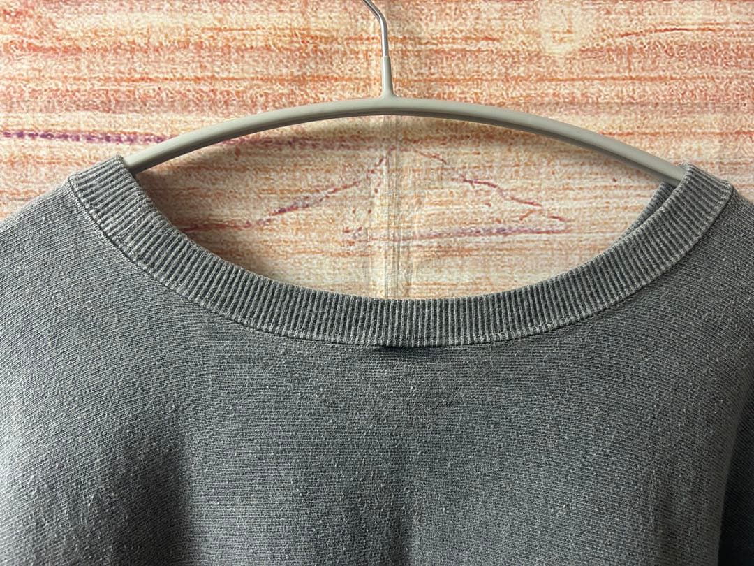 WAIPER BARNS USAコットン クルーネック スウェット　サイズL