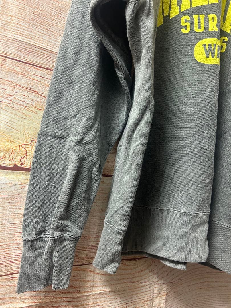 WAIPER BARNS USAコットン クルーネック スウェット　サイズL