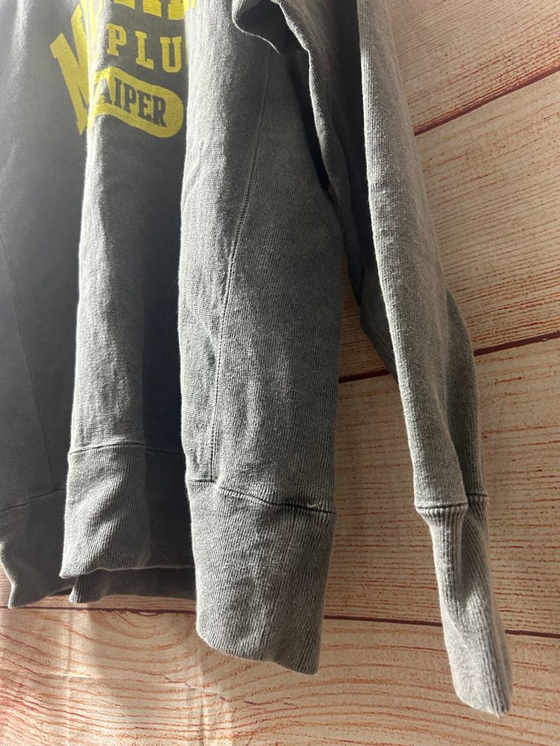 WAIPER BARNS USAコットン クルーネック スウェット　サイズL