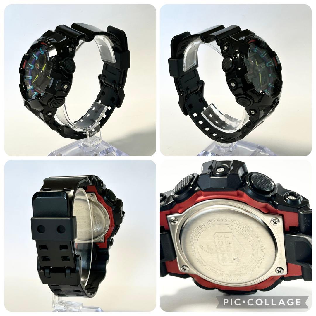【極美品/+保証書】CASIO G-SHOCK GA-700RGB