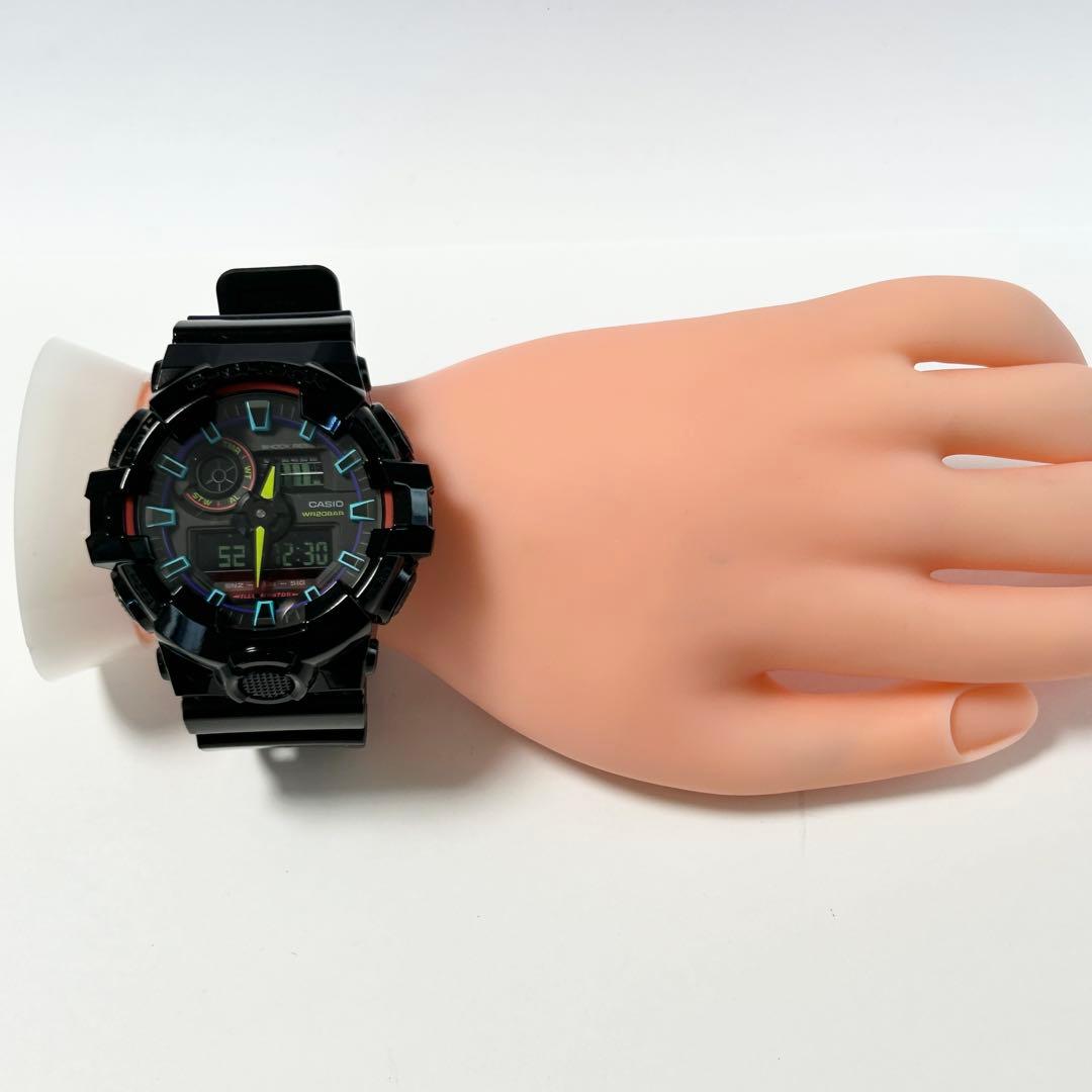 【極美品/+保証書】CASIO G-SHOCK GA-700RGB