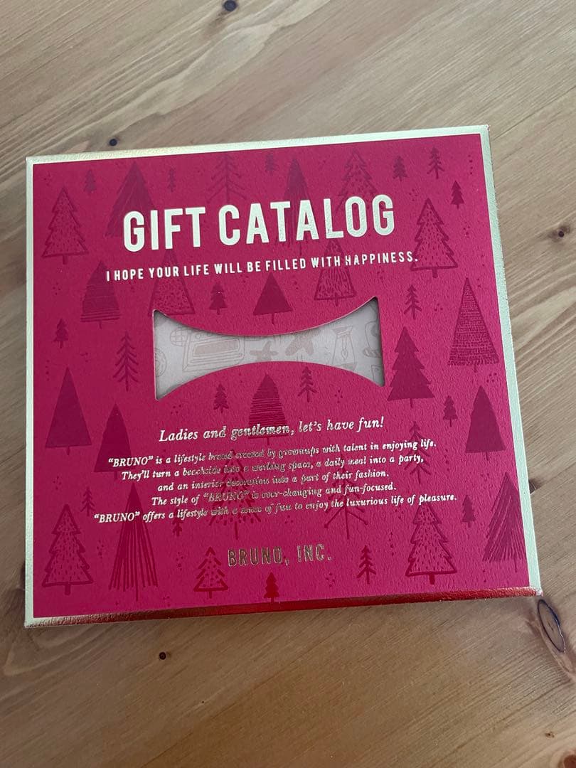 BRUNO ブルーノ ギフトカタログ 13,000円分