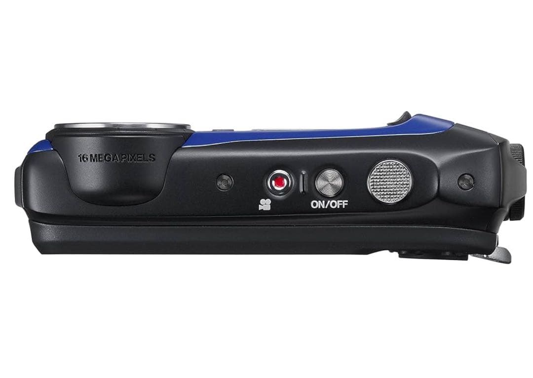 金ちゃんFUJIFILM FINEPIX XP90ブルー防水デジカメ