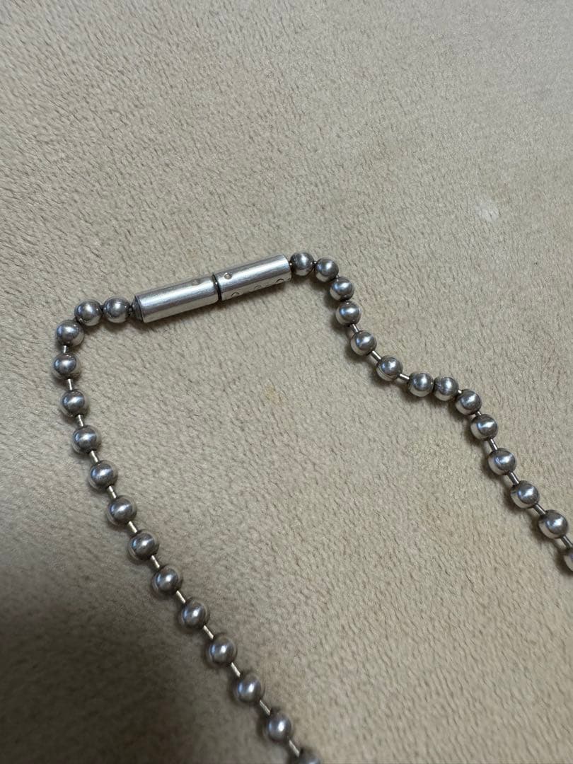 BWL 925シルバー ドッグタグネックレス