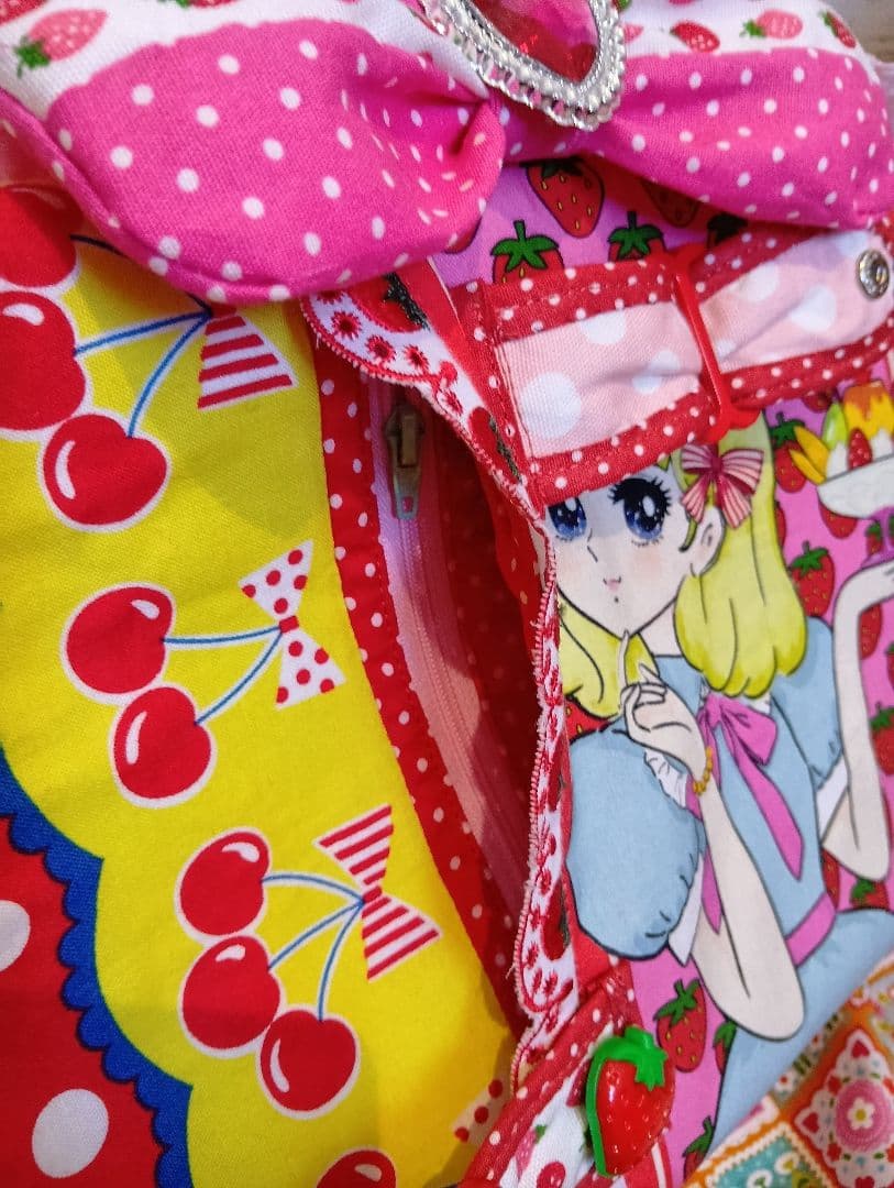 昭和レトロおとめちっくアイドル♡ハンドメイドバッグ♡