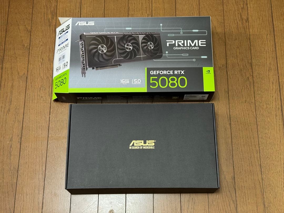 グラフィックボード・グラボ・ビデオカード ASUS PRIME GeForce RTX 5080 16GB