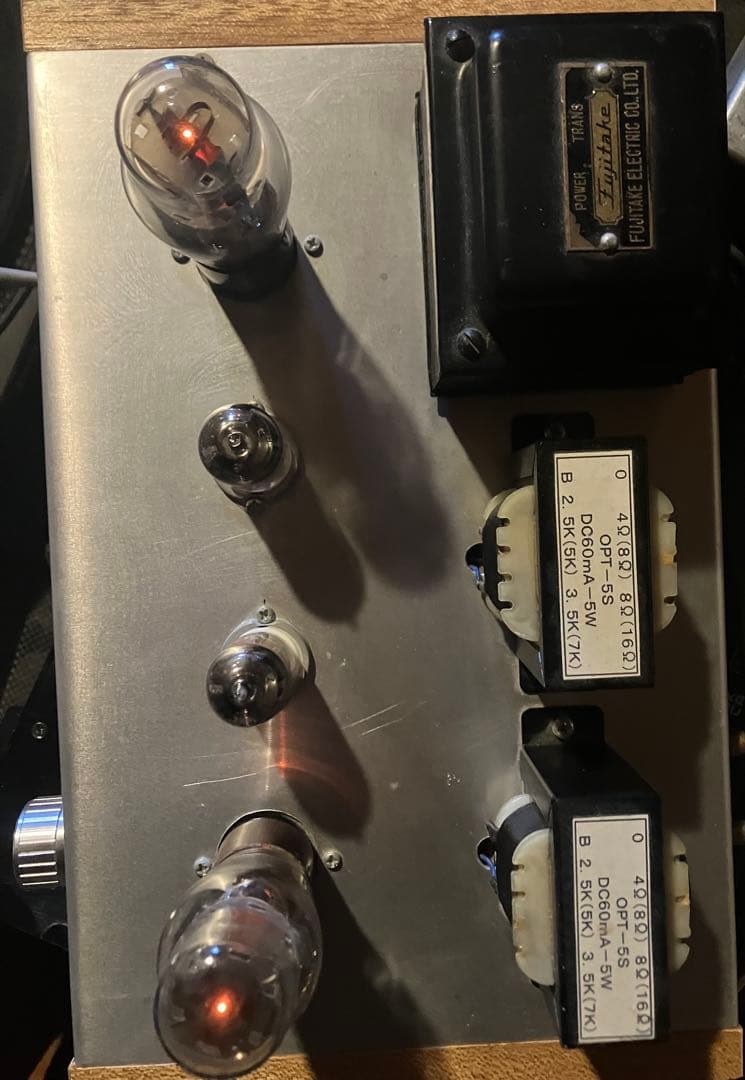 真空管アンプ　プリメインアンプ　ビンテージ　パーツ　オーディオ　アナログ