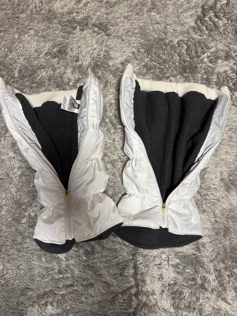 MARK & LONA レッグウォーマー　ホワイト