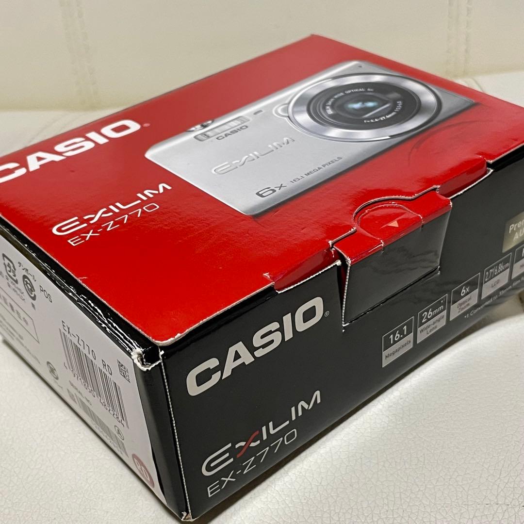 極美品！ カシオEXILIM EX-Z770 レッド デジカメ デジタルカメラ