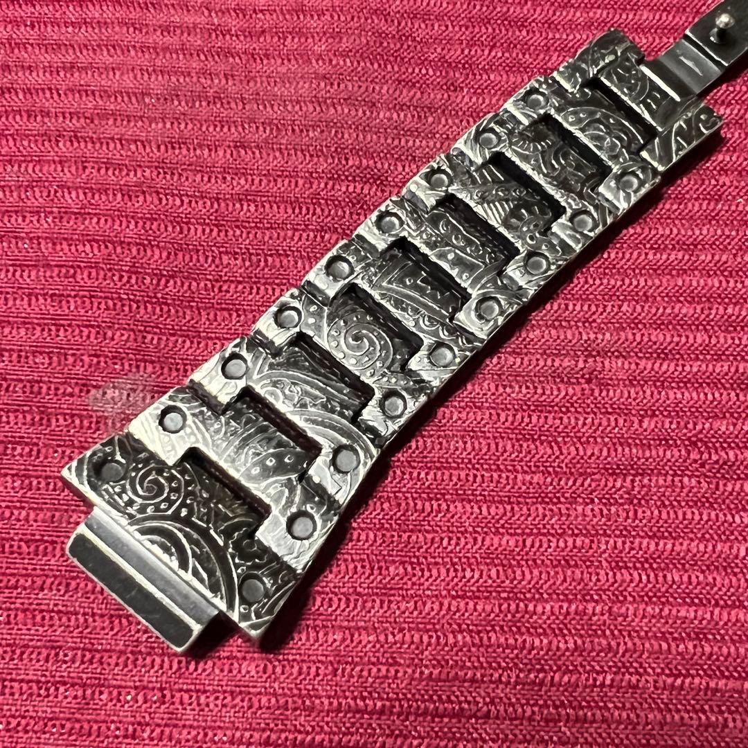 新品 G-SHOCKカスタムキット ペイズリー 柄 ブラック　5600対応