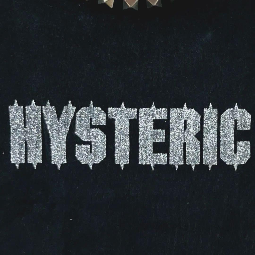【雰囲気抜群❗️】90's HYSTERIC GLAMOUR 黒 チビT Y2K