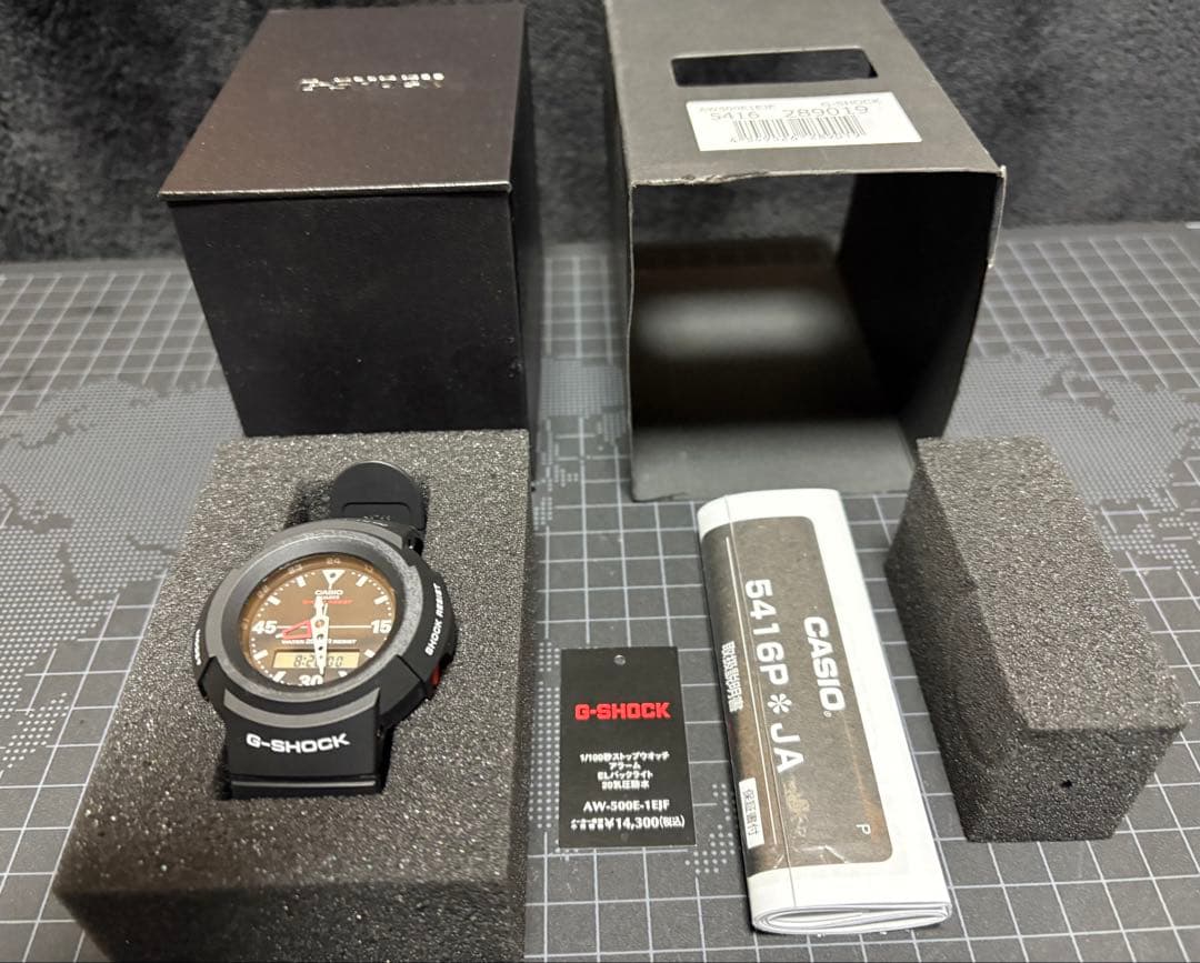 G-SHOCK AW-500-1B ブラック