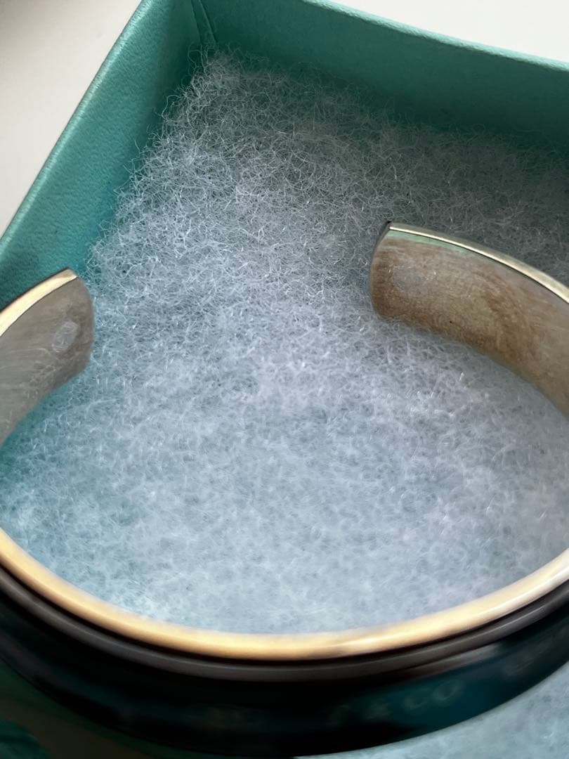 Tiffany & Co. ティファニー1837 カフ シルバー&チタンバングル