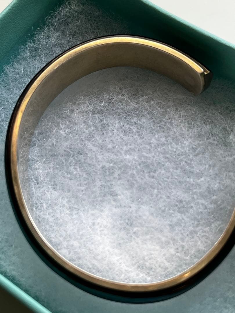 Tiffany & Co. ティファニー1837 カフ シルバー&チタンバングル