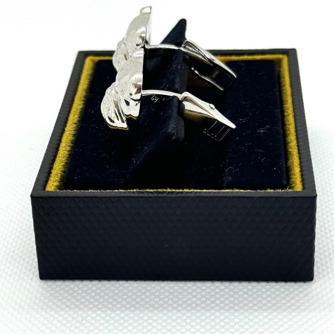 dunhill ダンヒル ブルドッグカフス　スターリングシルバー