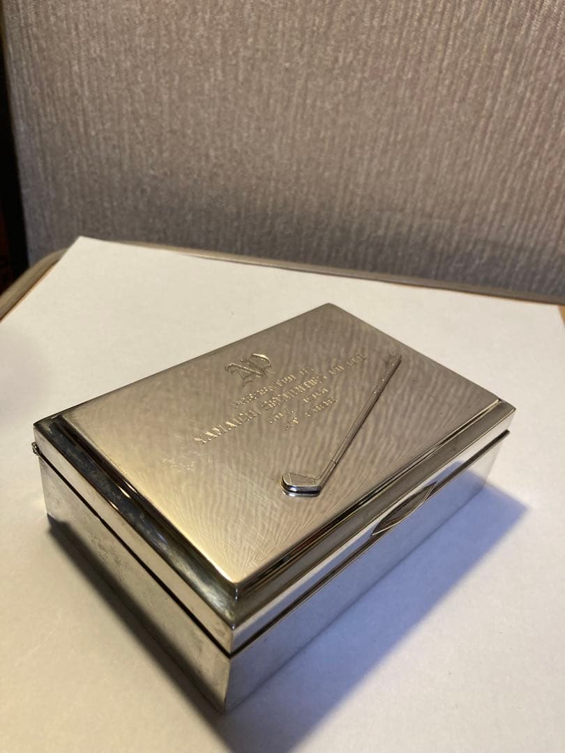 シルバーケース　ボックス　小物入れ（記念あり）