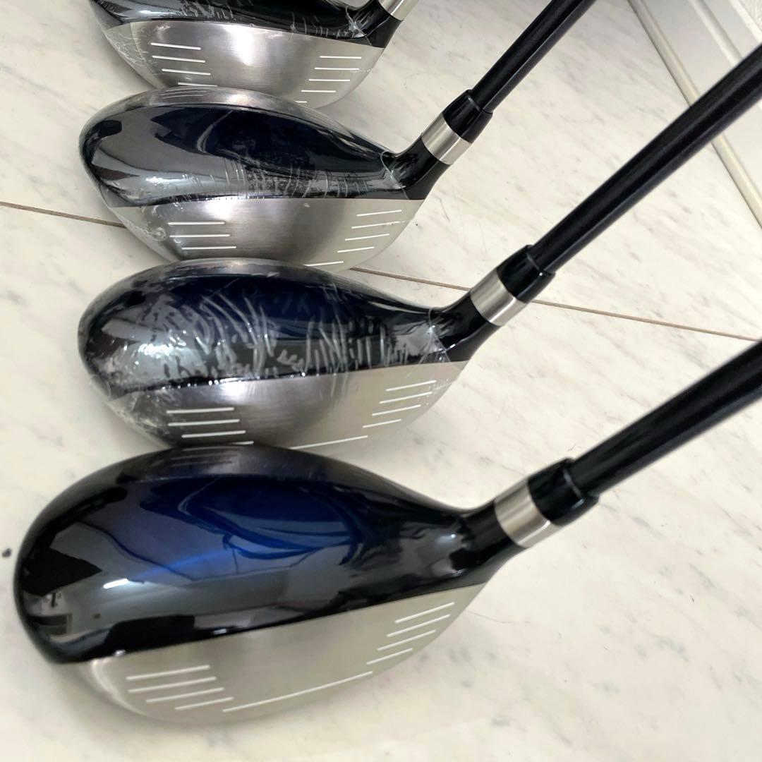 ほぼ新品未使用品　ビニール付　数量限定カラー　ツアーステージ　ゴルフクラブセット
