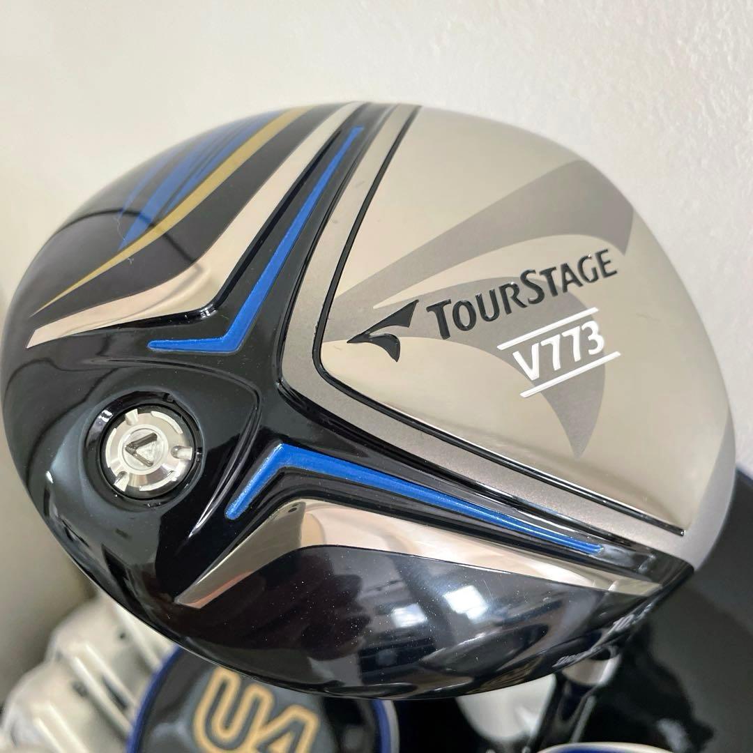 ほぼ新品未使用品　ビニール付　数量限定カラー　ツアーステージ　ゴルフクラブセット