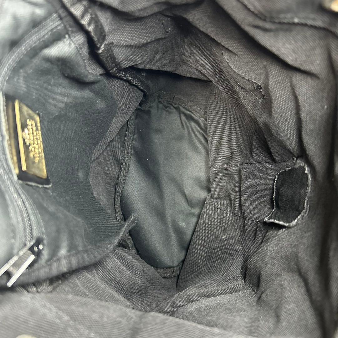 【極美品】ヴィヴィアンウエストウッド オーブ バックパック リュック 大容量 黒