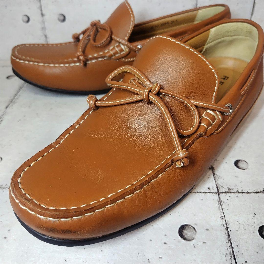 【極美品】 リーガル REGAL ドライビングシューズ 25.5cm ブラウン