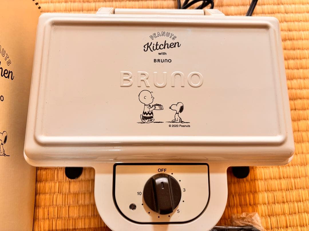 bruno ホットサンドメーカーダブル スヌーピー