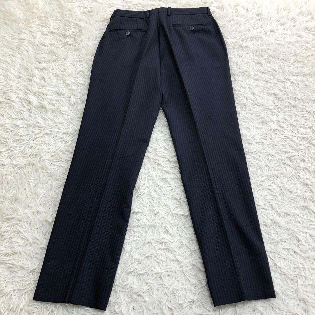 希少✨ポールスミスコレクション 花柄 ペイズリー シルク混 セットアップ 黒