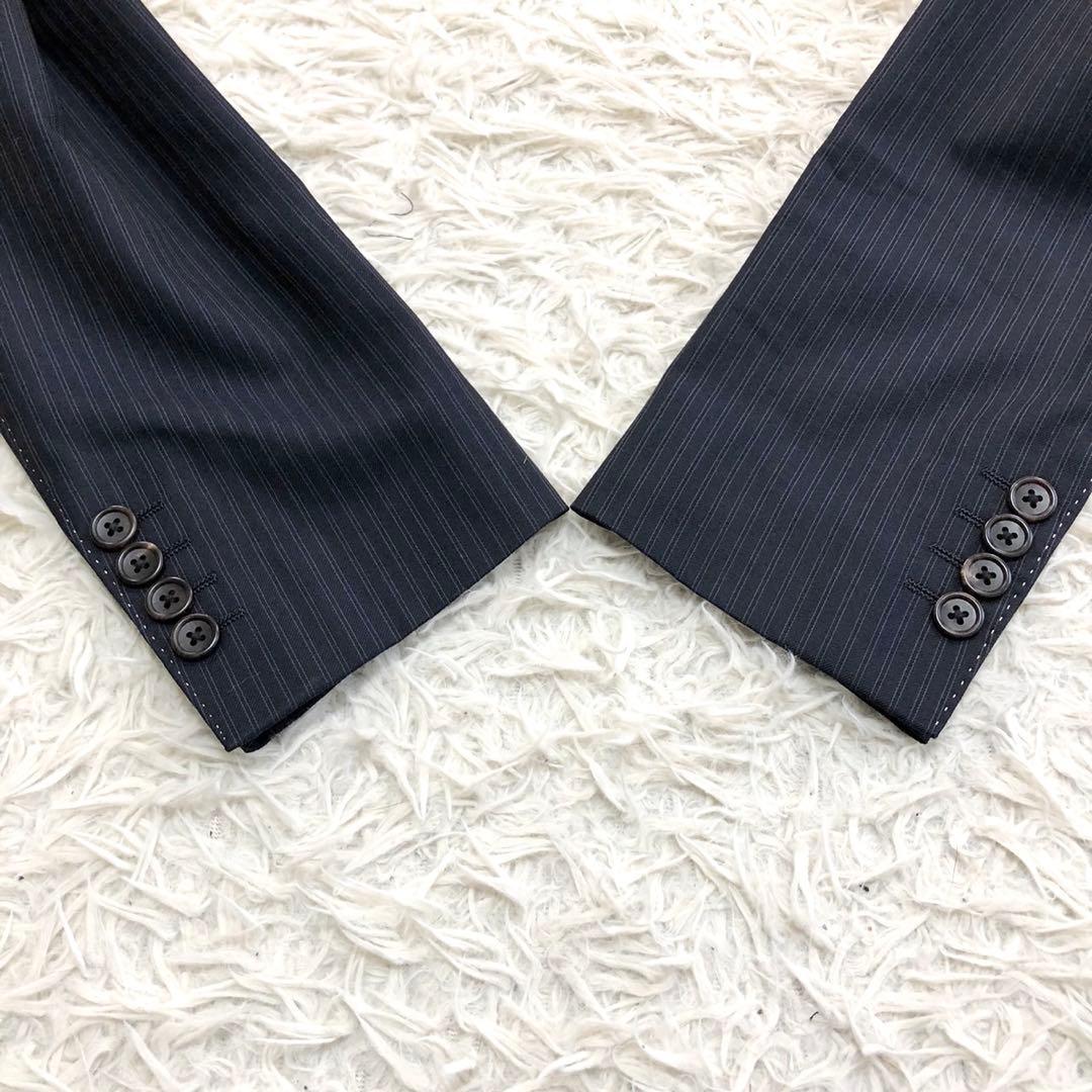 希少✨ポールスミスコレクション 花柄 ペイズリー シルク混 セットアップ 黒