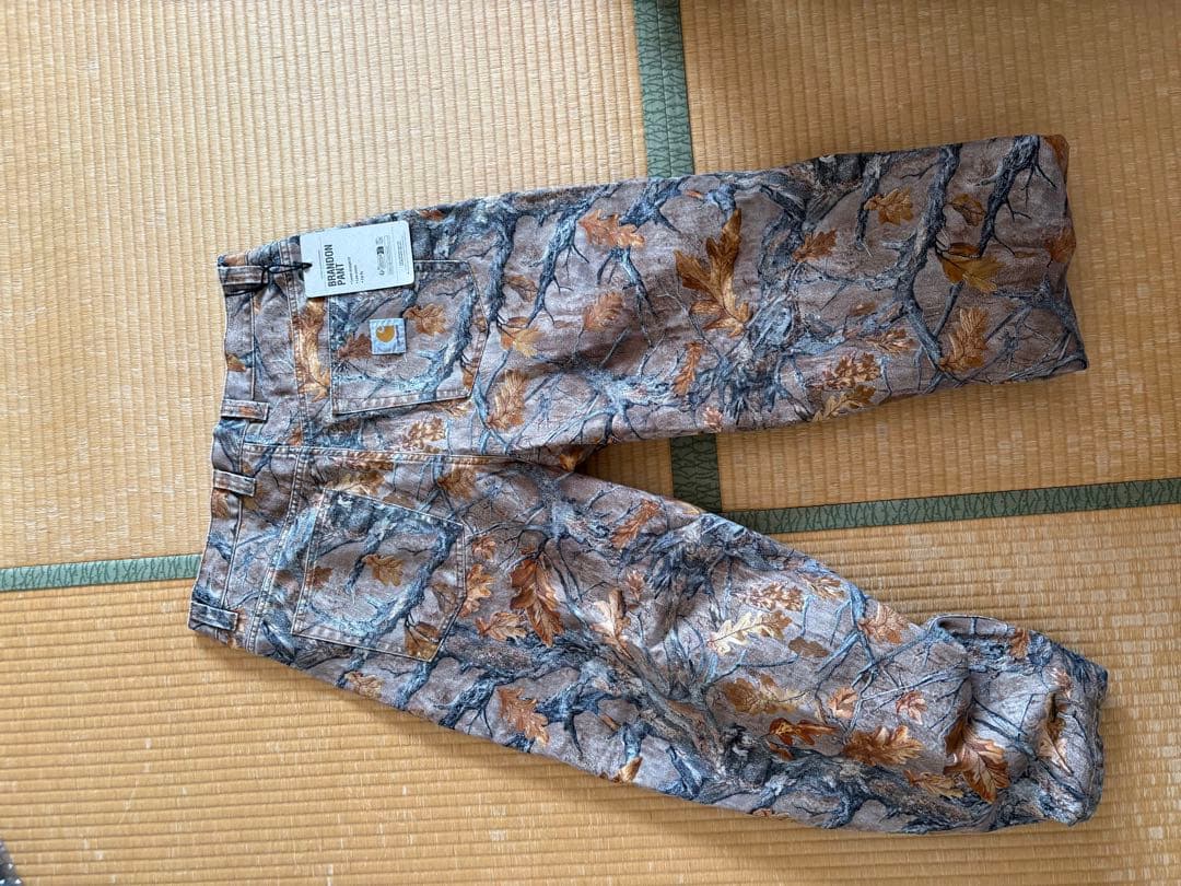 carhartt brandon pants camo アジア限定
