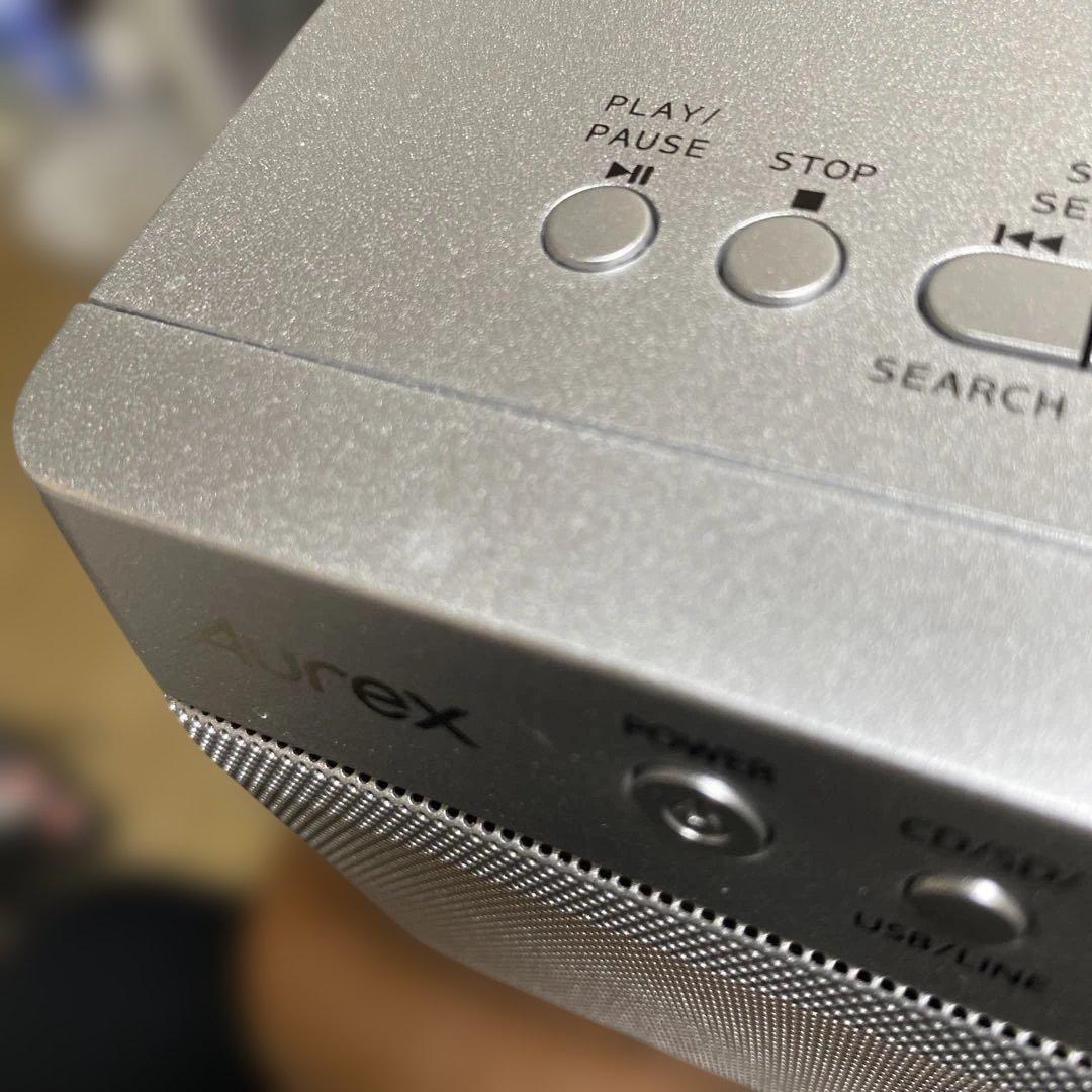 東芝 TY-AK2 シルバー Aurex 2021年製