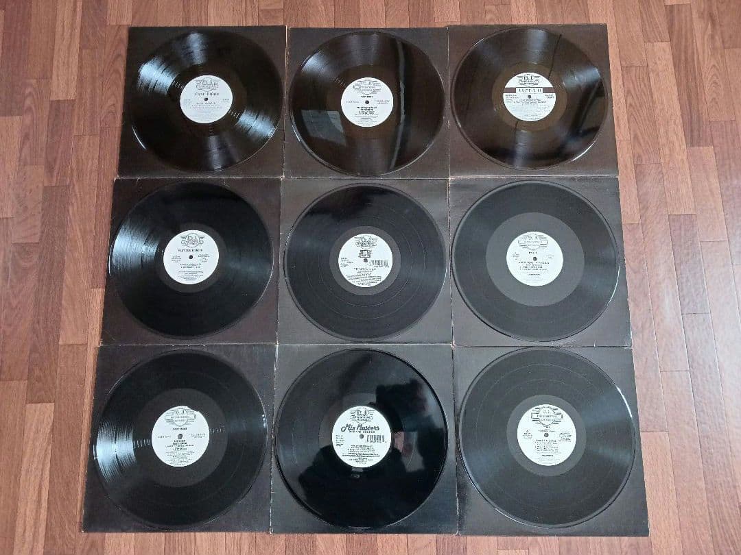 DJ INTERNATIONAL 12インチ盤9枚セット80's HOUSE