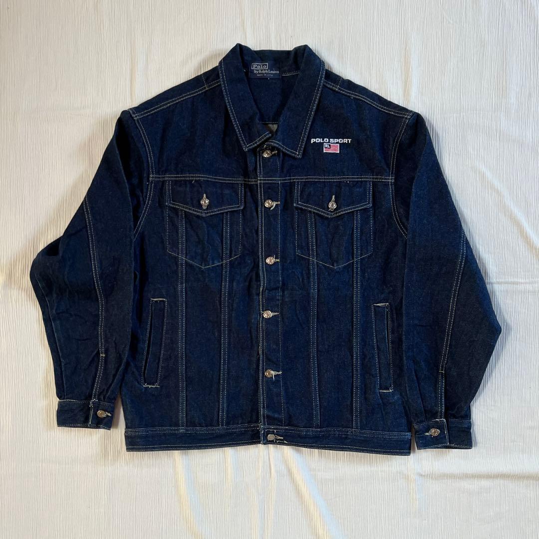 ら*は様 90s Polo by Ralph Lauren USA製 デニムジャ