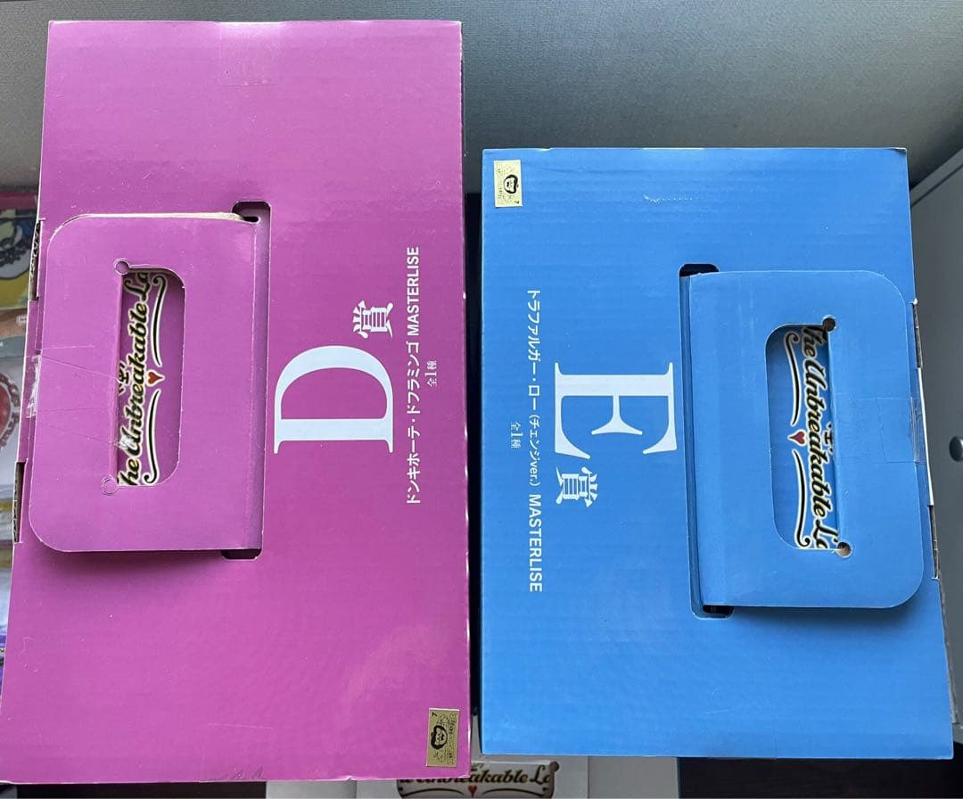 ワンピース　一番くじ　The Unbreakable Law ラスワンD賞E賞