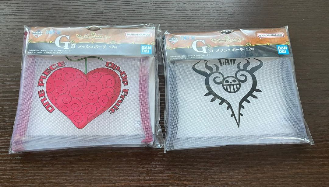 ワンピース　一番くじ　The Unbreakable Law ラスワンD賞E賞