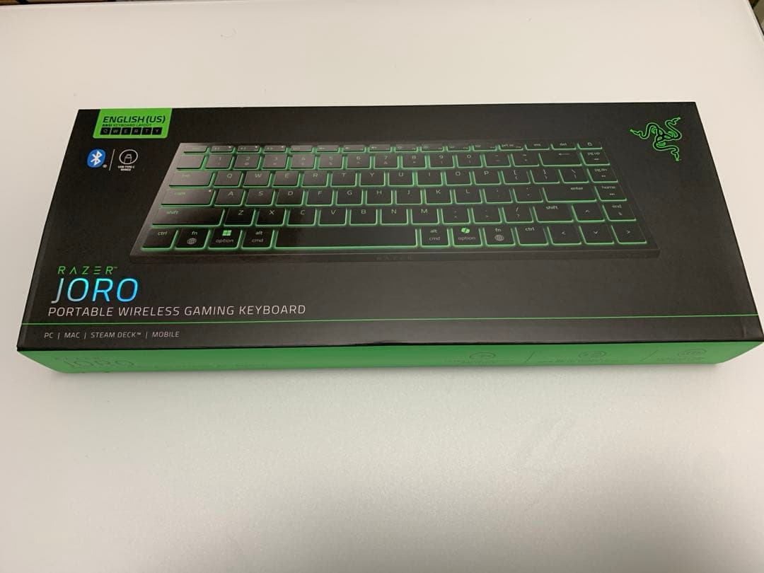Razer Joro ポータブルワイヤレスゲーミングキーボード