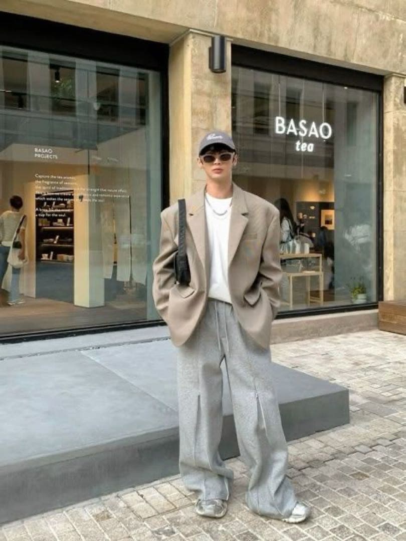 DRIES VAN NOTEN オーバーサイズドテーラードジャケット