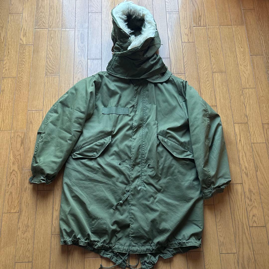 希少　XSサイズ　米軍実物　フルセット　M-65 フィッシュテールパーカー