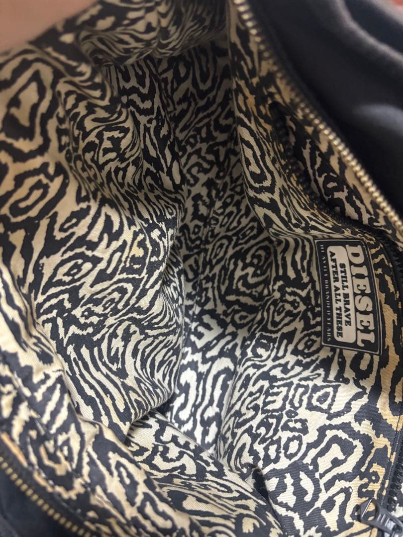 DIESEL ブラック ショルダーバッグ y2k