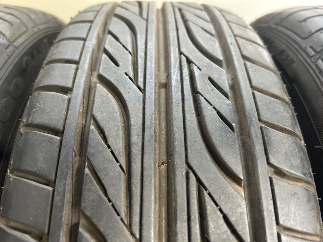 165/55R14バリ山14×6J 4H +45 鉄ホイールセット　軽カー