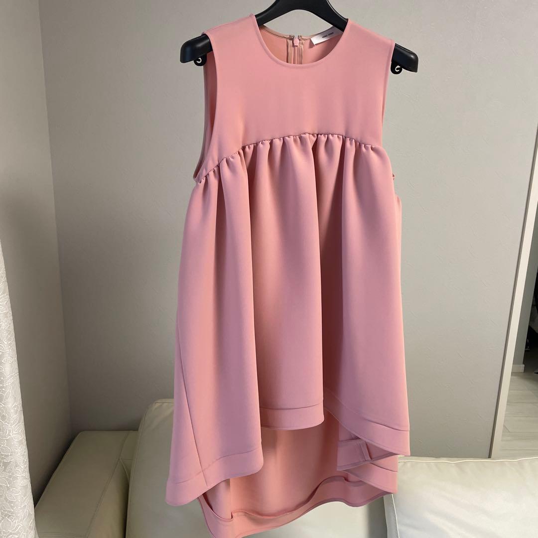 ヨーコチャン　ピンク　フレア　シャツ　ブラウス　36